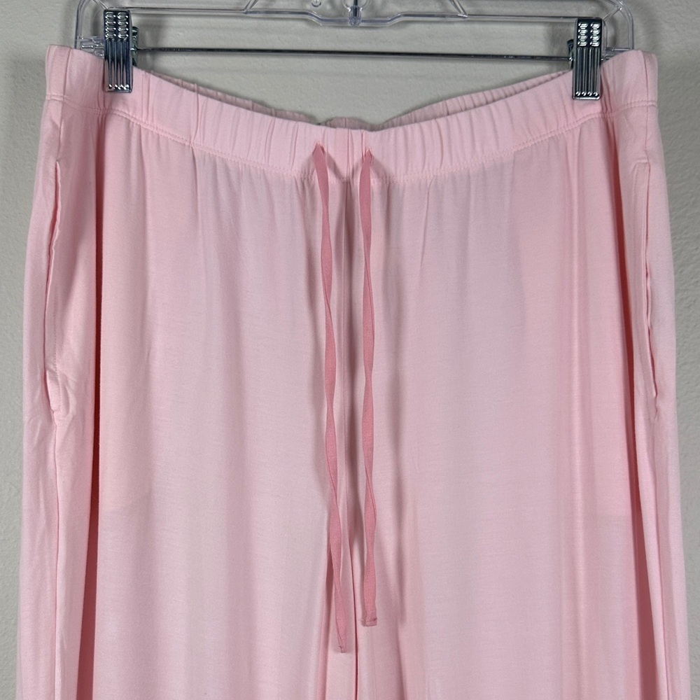 NWT Victoria’s Secret SoSoft Modal Pajama Set Pink Bow Long Sleeve Size L - Picture 12 of 15